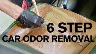 How to Remove Car Odors in 6 Steps [upl. by Ylrebma]