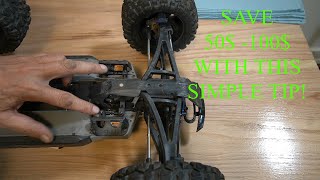 TRAXXAS E REVO 2 0 STEERING PROBLEM AND FIX [upl. by Kcid40]