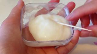 DIY Shampoo And Salt Slime [upl. by Otti]