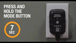 NOCO Genius1 Portable Automatic Battery ChargerMaintainer 612 Volt Model GENIUS1 [upl. by Hekking]