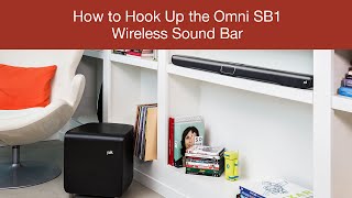 How to Hook Up the Polk Omni SB1 Wireless Sound Bar [upl. by Ades133]