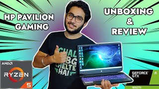 HP Pavilion Gaming Unboxing amp Review  RYZEN 5 4600H  GTX 1650Ti [upl. by Ashil557]