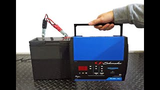 Schumacher SC1359 612V Fully Automatic Battery Charger and 15A Maintainer [upl. by Airdnola767]