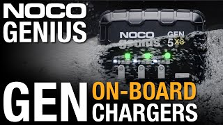 NOCO Genius GEN Onboard Battery Chargers [upl. by Olrac39]