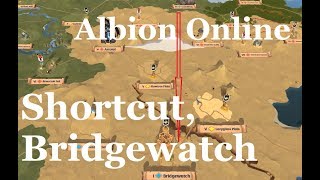 Albion Online  Caerleon to Bridgewatch fast almost safely [upl. by Aba484]