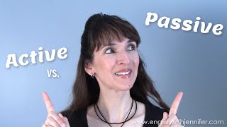 How and When to Use the Passive Voice 🤔 English Grammar [upl. by Etteb548]