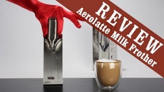 Aerolatte Milk Frother  Exclusive Review [upl. by Trotter]