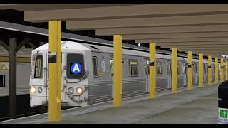 short railfanning at nostrand av openbve [upl. by Elery]