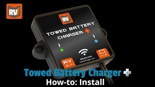 RVi HowTo Towed Battery Charger Plus for flat towing Installation [upl. by Matta]