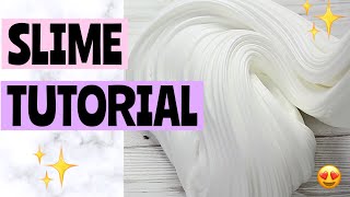 HOW TO MAKE SLIME Simple amp Easy Slime Recipe  2 Minute Easy Slime Tutorial Glue and Borax Slime [upl. by Enovahs335]