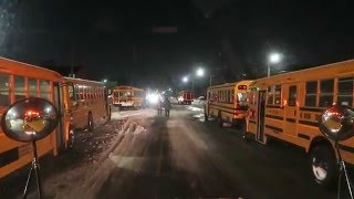 Driving A School Bus After The Storm In New York Vlog [upl. by Hubble764]