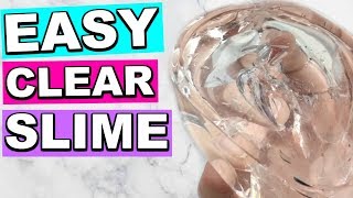 EASY CLEAR SLIME [upl. by Akselav]