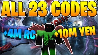 All Ro Ghoul Codes 4M RC  10M YEN Roblox 2020 December [upl. by Epstein]