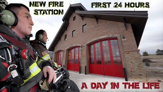 First 24 Hours in a New Fire Station  A Day in the Life [upl. by Edmead]