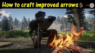 RDR2 How to craft improved arrows [upl. by Mudenihc77]