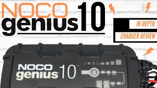 NOCO GENIUS10 Battery Charger Review In Depth [upl. by Ienttirb554]