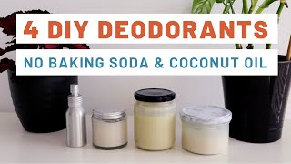 4 DIY Deodorant Recipes StepByStep Tutorial [upl. by Wershba165]