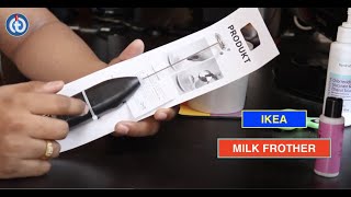 IKEA MILK FROTHER Review amp Battery Installation [upl. by Ilehs]