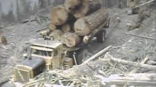 Old Logging footage Part II [upl. by Yespmed74]