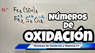 Estados de OXIDACIÓN y VALENCIA Bien fácil [upl. by Rowen111]