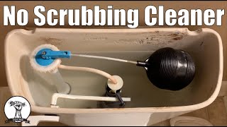 EASY Clean Your Toilet Tank Without Scrubbing  TightwadDIY [upl. by Leiuqese]