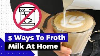 How To Froth Milk At Home Best Milk Frothers Review [upl. by Tarrant694]