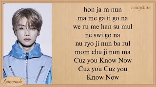 NCT U  Know Now Easy Lyrics [upl. by Diley]