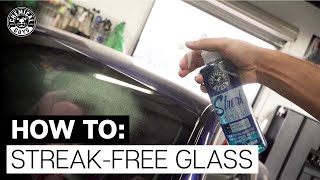 How To StreakFree Clean Windows Inside amp Out  Chemical Guys [upl. by Emerson]