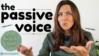 How to use the Passive Voice 😅 English Grammar Lesson [upl. by Ayhdnas]