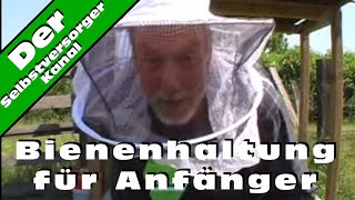 Bienenhaltung für Anfänger Die erste Zarge ist ausgebaut [upl. by Hafirahs]