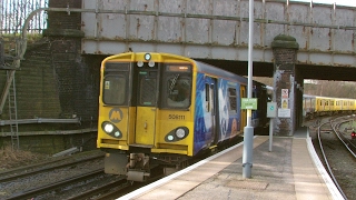 Half an Hour at 216  Birkenhead North Station 1022017  Class 507 508 terminus [upl. by Nallaf]