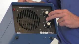 OdorStop OS3500 Ozone Generator Demonstration Video [upl. by Ardelle]