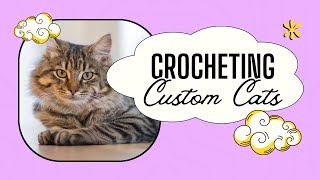 Crocheting Custom Loaf Cats [upl. by Edialeda170]