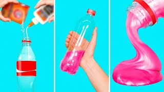 Super Fast Slime Recipe DIY 30 SECONDS Bottle Slime [upl. by Eleonora839]