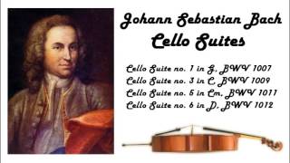 Johann Sebastian Bach  Cello suites in 432 Hz great for reading or studying [upl. by Suneya384]