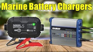 Top 5 Best Marine Battery Chargers Reviews [upl. by Aneehs]