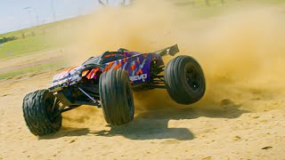 Extreme Speed Monster  Traxxas ERevo [upl. by Poyssick]